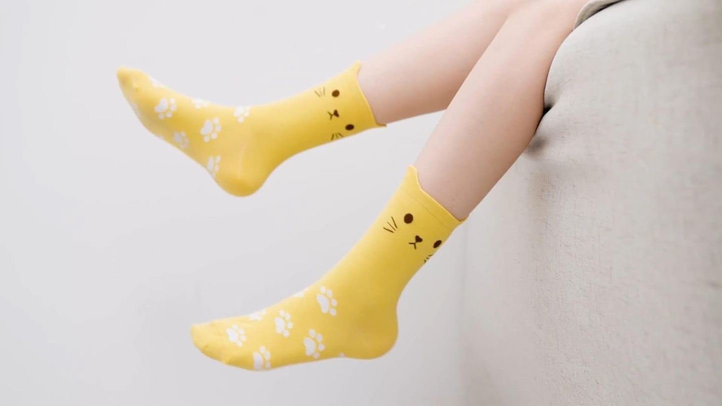 Women'S Cat Socks Cat Gifts Cute Animal Socks Dog Owl Gifts for Women