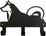 Puppy Dog Decoration Metal Wall Hook (Beagle & Dachshund)