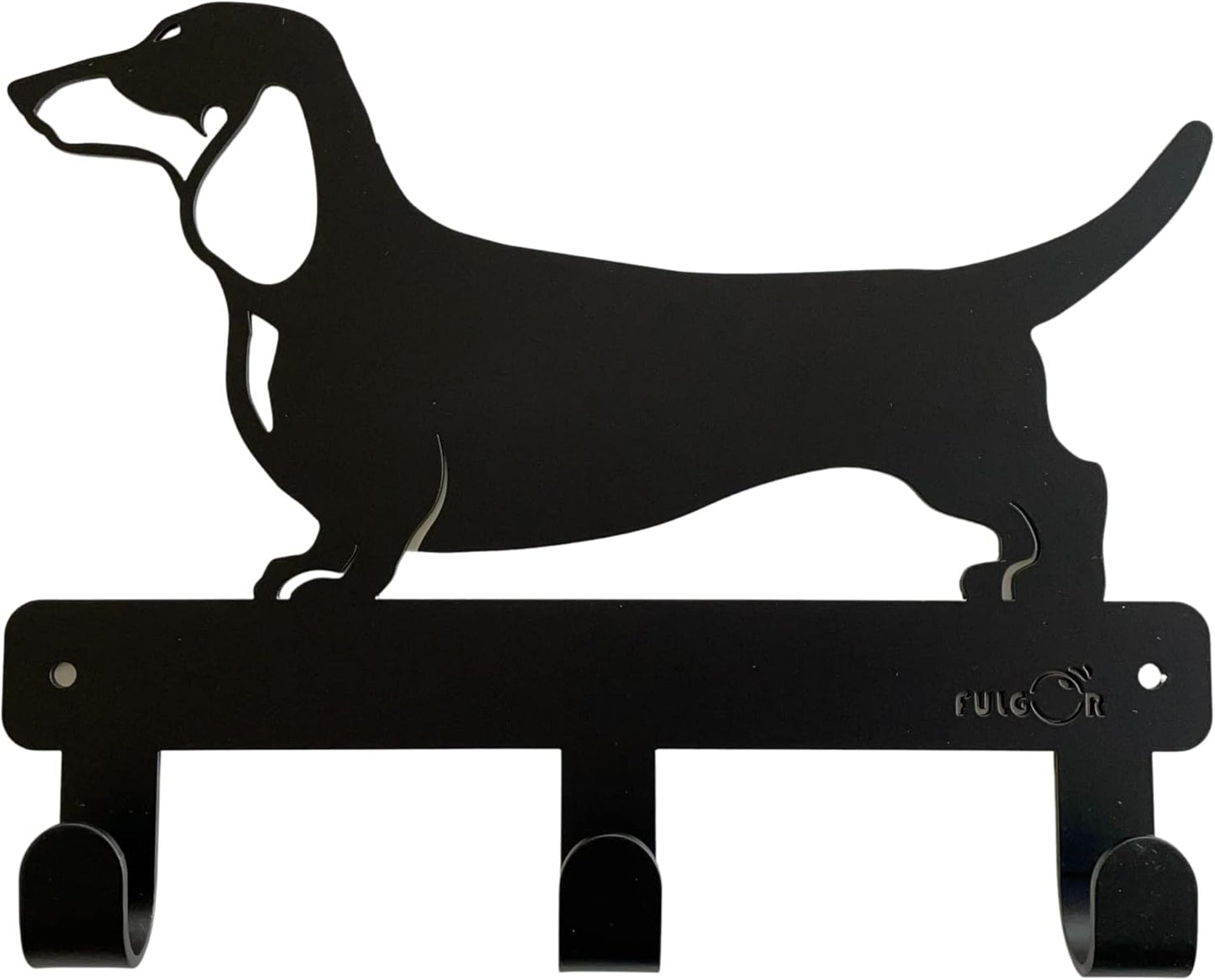 Puppy Dog Decoration Metal Wall Hook (Beagle & Dachshund)