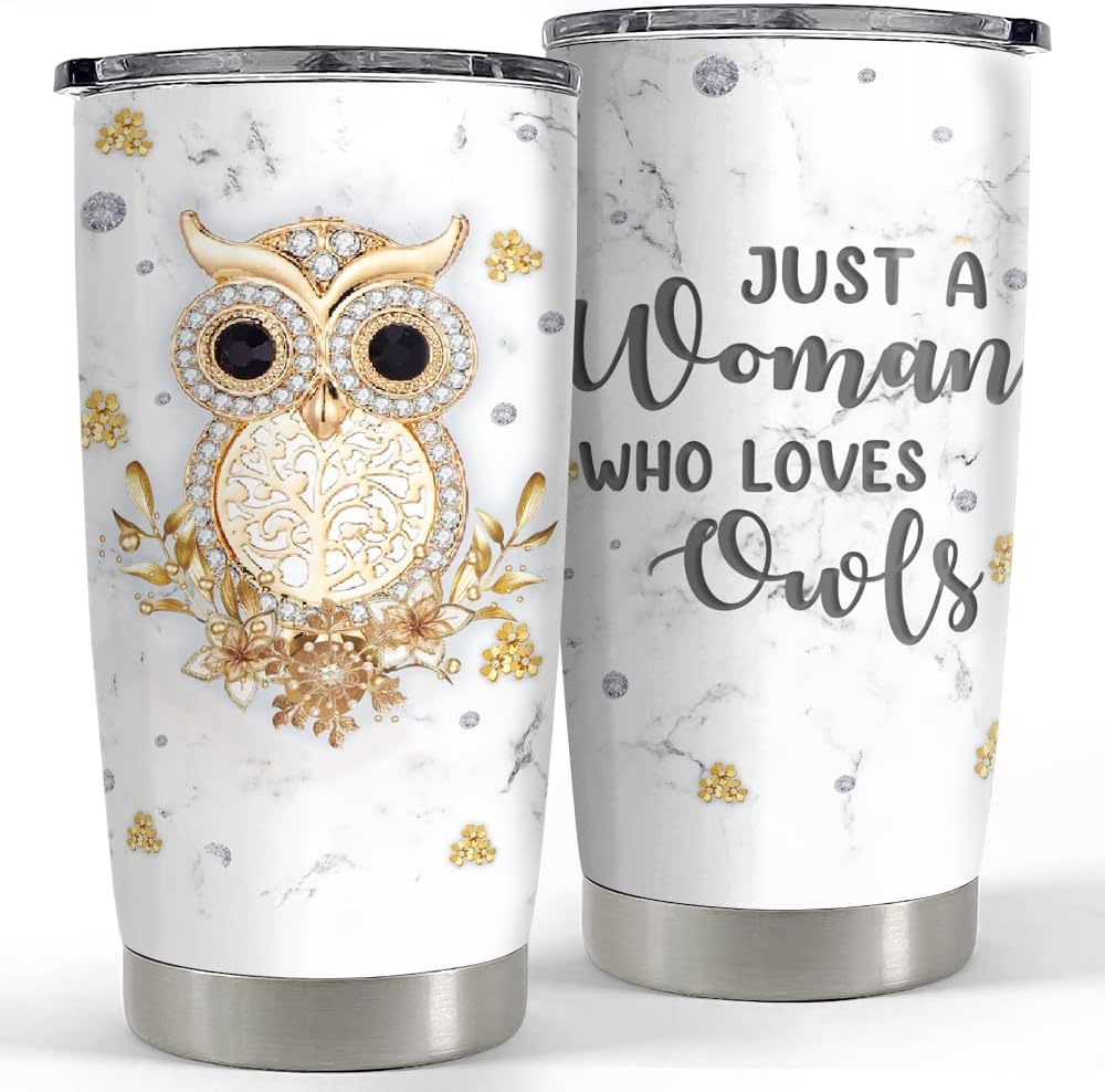 Purple Butterfly Tumbler Jewelry Style Butterfly Lover 20Oz Tumblers with Lid Gift for Women Girl Daughter Sister Mom Christmas Birthday Present