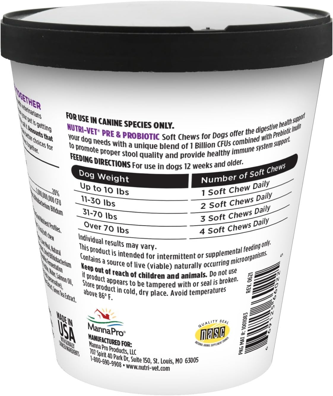Pre & Probiotics for Dogs, Digestive Support, Upset Stomach, Puppy Probiotic, Pet Vitamins and Supplements, Dog Probiotics, Liver & Cheese Flavor, 120 Soft Chews