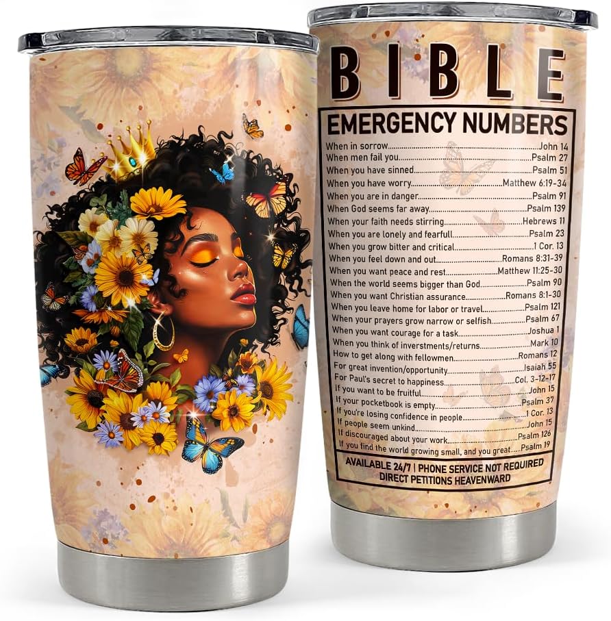 Purple Butterfly Tumbler Jewelry Style Butterfly Lover 20Oz Tumblers with Lid Gift for Women Girl Daughter Sister Mom Christmas Birthday Present