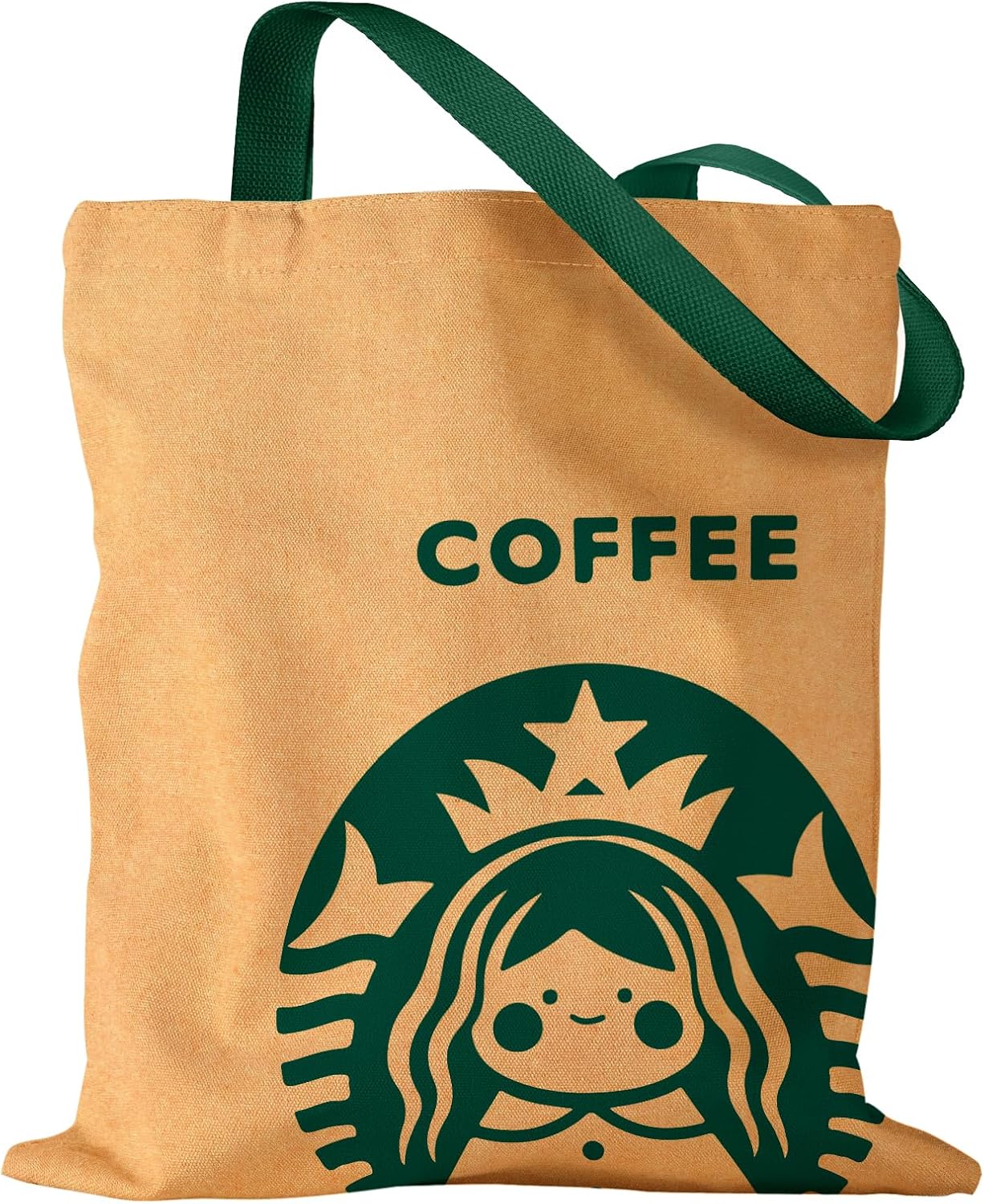 Aesthetic Canvas Tote Bag - Reusable Shoulder Tote Bag for Women Lady Casual Vacation, Shopping, Work, Gym