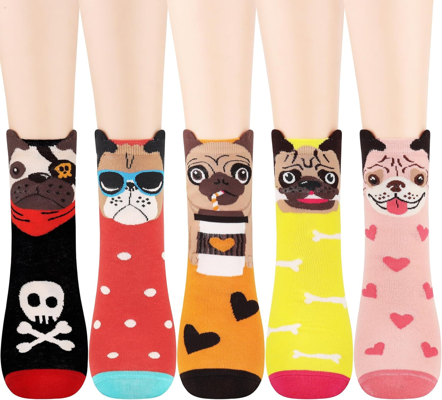 Women'S Cat Socks Cat Gifts Cute Animal Socks Dog Owl Gifts for Women