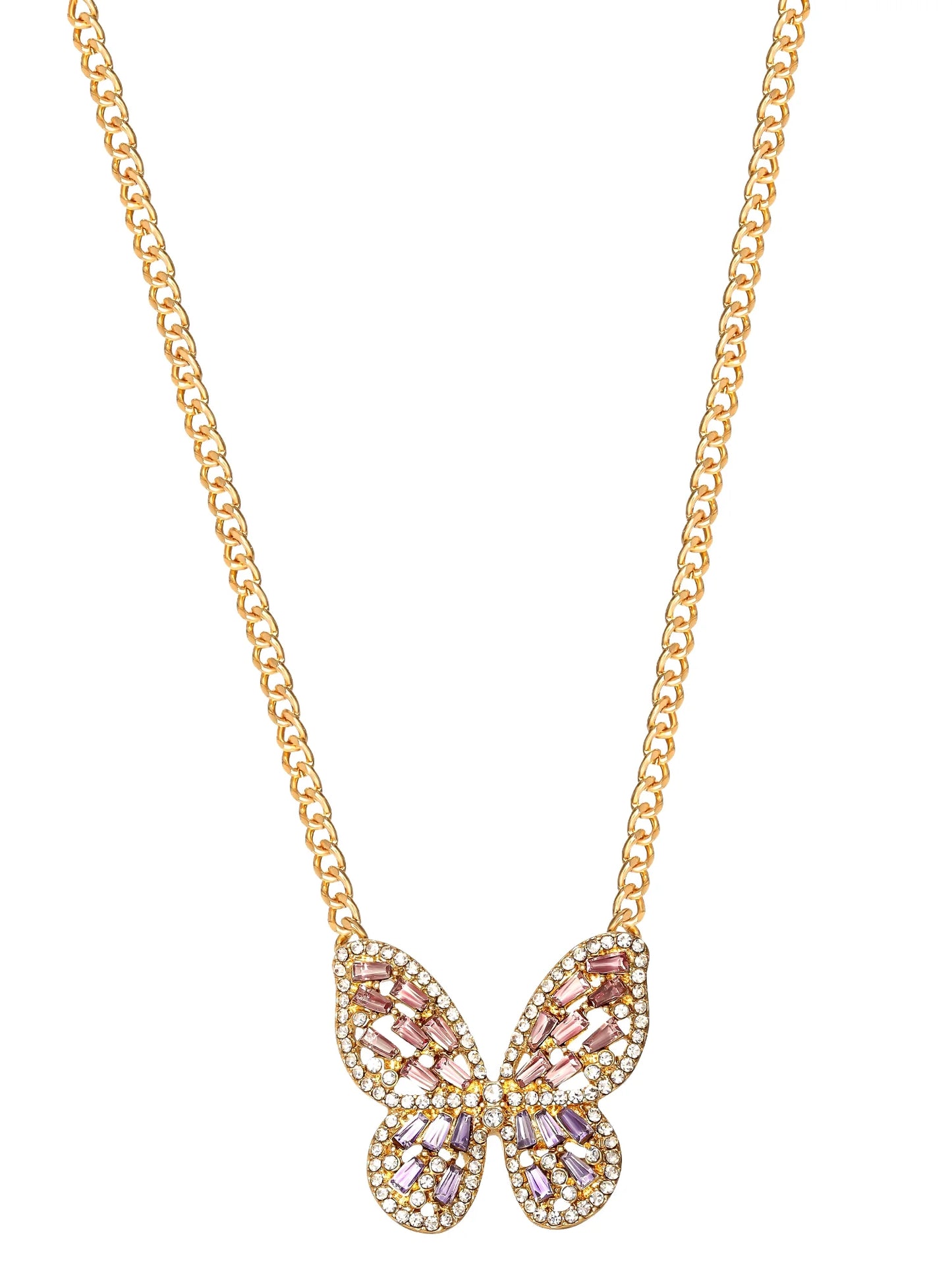 Fashion Metal Butterfly Necklace