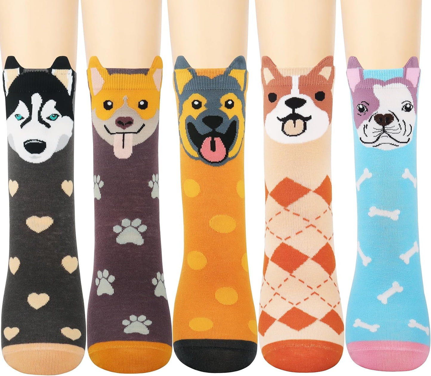 Women'S Cat Socks Cat Gifts Cute Animal Socks Dog Owl Gifts for Women