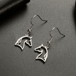 Horse Drop Earrings for Women Stainless Steel Animal Cute Horse Shape Dangle Earring Horse Lover Jewelry Gift for Girls