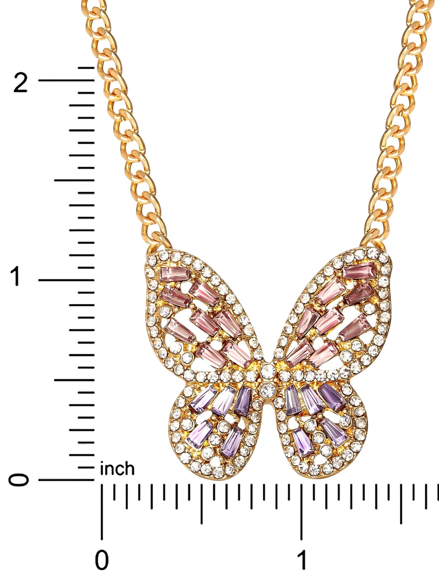 Fashion Metal Butterfly Necklace