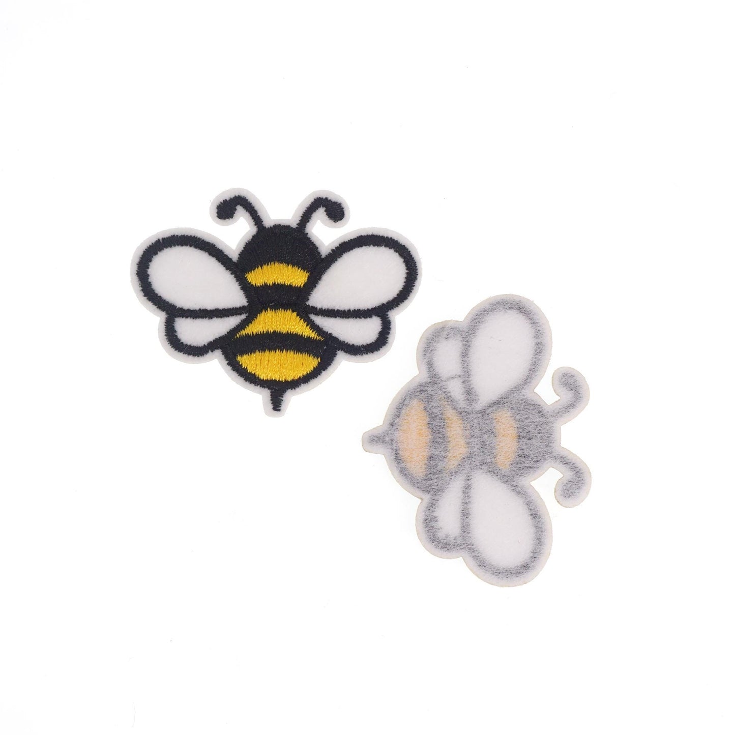 Cute Bee Embroidered Sew on Patch, Bee Applique