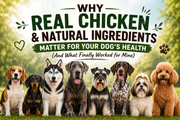 Why Real Chicken & Natural Ingredients Matter for Your Dog’s Health (And What Finally Worked for Mine)