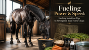 Fueling Power & Speed: Healthy Nutrition Tips to Strengthen Your Horse’s Legs 🐎💨
