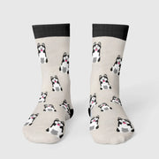 Husky Theme Long Socks 2754