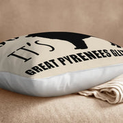 Limited Edition Great Pyrenees Theme Pillow Case Cover