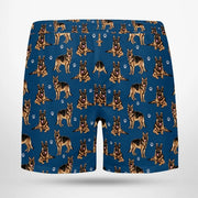 Limited Edition German Shepherd  Theme AOP Beach Shorts 345