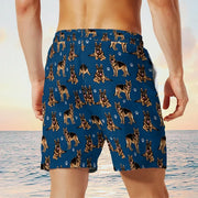 Limited Edition German Shepherd  Theme AOP Beach Shorts 345