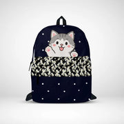 Cat Theme Backpack