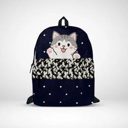 Cat Theme Backpack