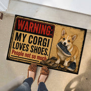 Corgi Theme Doormat