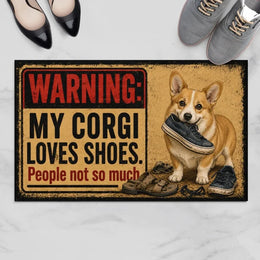 Corgi Theme Doormat