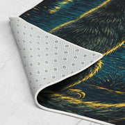 Limited Edition Wolf Theme Area Rug