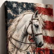 Freedom Spirit White Horse