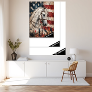 Freedom Spirit White Horse