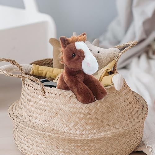 Floppy Horse Stuffed Animal Plushie, Gifts for Kids, Wild Onez Wildlife Animals, Horse Plush Toy 9 Inches