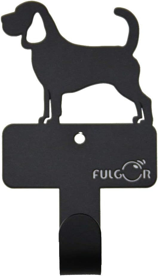 Puppy Dog Decoration Metal Wall Hook (Beagle & Dachshund)