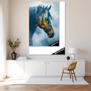 Inner Sanctuary: A Horse in a Forest Dreamscape