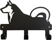 Puppy Dog Decoration Metal Wall Hook (Beagle & Dachshund)