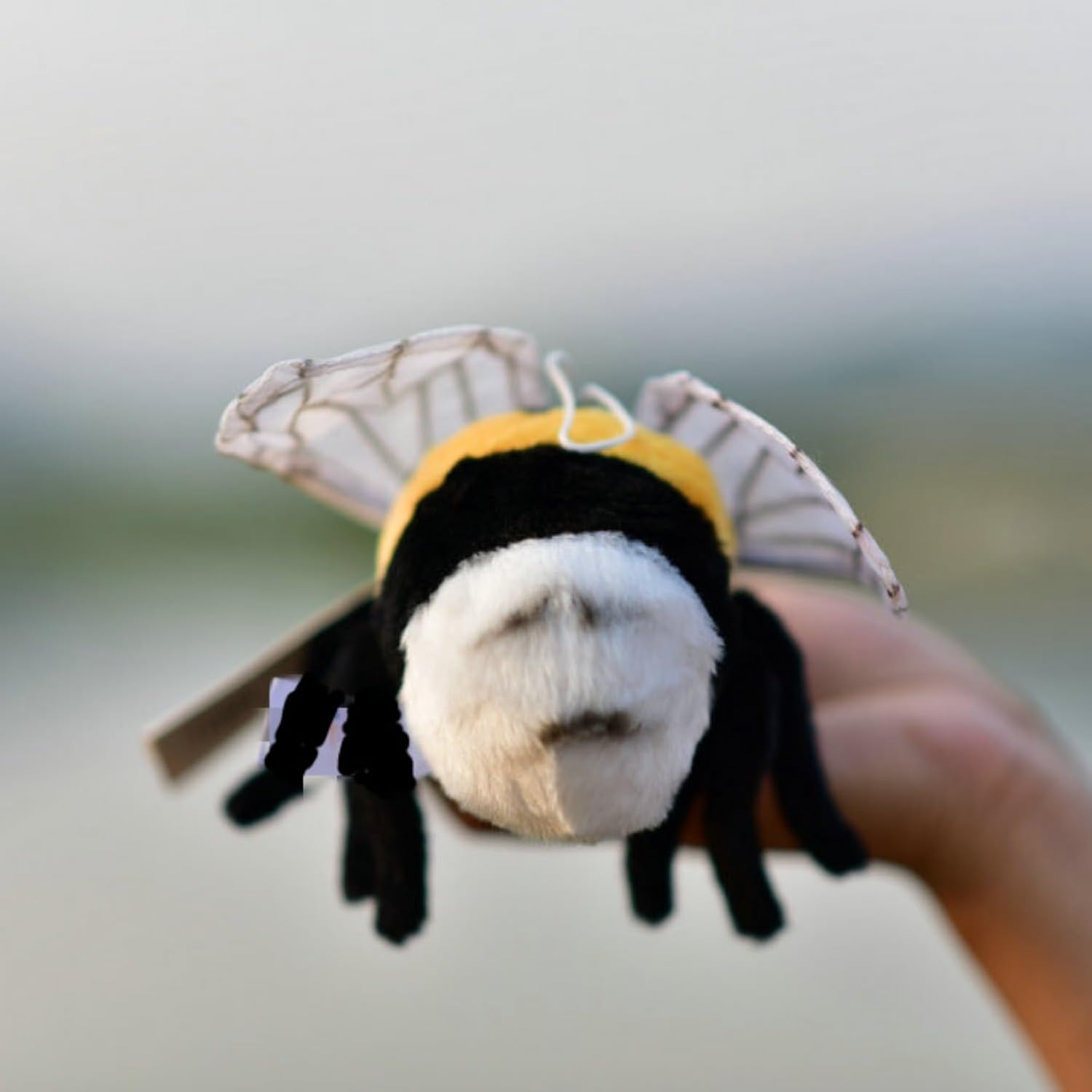 Soft Bee Plush Toy, Stuffed Animal Doll,Cute Honeybee Plush Doll,17Cm