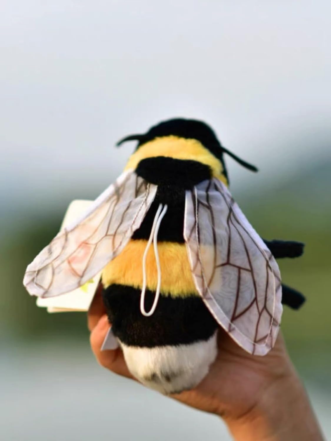 Soft Bee Plush Toy, Stuffed Animal Doll,Cute Honeybee Plush Doll,17Cm