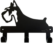 Puppy Dog Decoration Metal Wall Hook (Beagle & Dachshund)