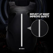 Waterproof Motorcycle Backpack & Helmet Bag for Men and Women
