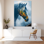 Inner Sanctuary: A Horse in a Forest Dreamscape
