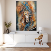 Celestial Mane: A Dreamlike Horse by Mehmet Karaalp