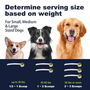 Dog Breath Freshener Dental Powder–Teeth Cleaning Powder for Dogs with Probiotics & Herbs–Plaque & Tartar Remover, Fresh Breath Remedy & Oral Care