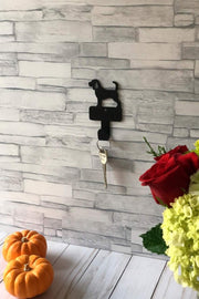 Puppy Dog Decoration Metal Wall Hook (Beagle & Dachshund)