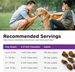 Pre & Probiotics for Dogs, Digestive Support, Upset Stomach, Puppy Probiotic, Pet Vitamins and Supplements, Dog Probiotics, Liver & Cheese Flavor, 120 Soft Chews