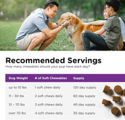 Pre & Probiotics for Dogs, Digestive Support, Upset Stomach, Puppy Probiotic, Pet Vitamins and Supplements, Dog Probiotics, Liver & Cheese Flavor, 120 Soft Chews