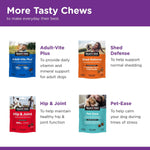 Pre & Probiotics for Dogs, Digestive Support, Upset Stomach, Puppy Probiotic, Pet Vitamins and Supplements, Dog Probiotics, Liver & Cheese Flavor, 120 Soft Chews