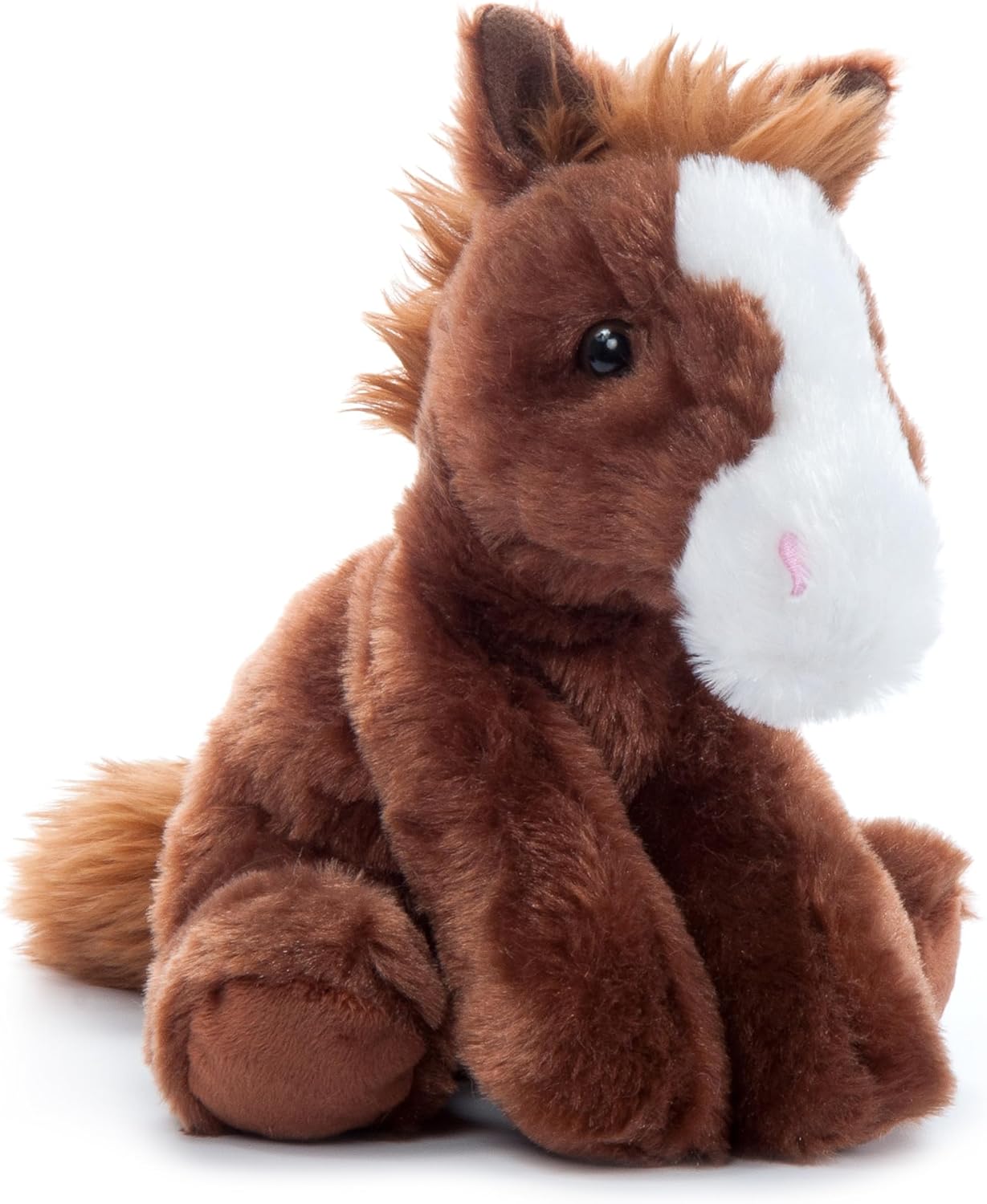Floppy Horse Stuffed Animal Plushie, Gifts for Kids, Wild Onez Wildlife Animals, Horse Plush Toy 9 Inches