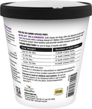 Pre & Probiotics for Dogs, Digestive Support, Upset Stomach, Puppy Probiotic, Pet Vitamins and Supplements, Dog Probiotics, Liver & Cheese Flavor, 120 Soft Chews