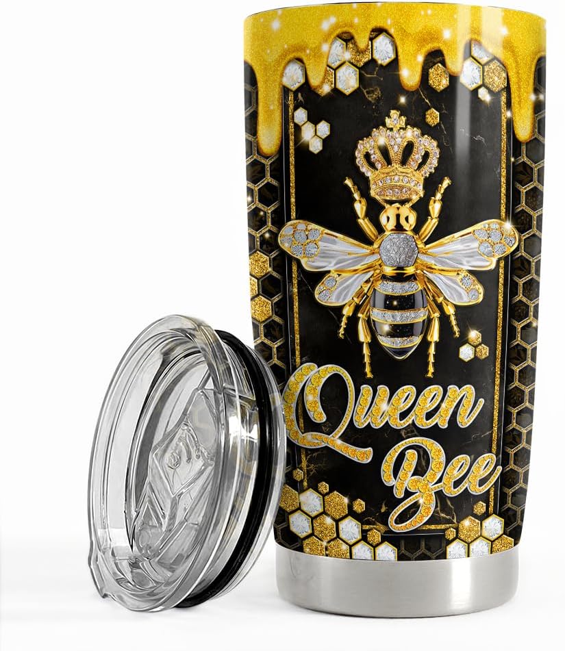 Purple Butterfly Tumbler Jewelry Style Butterfly Lover 20Oz Tumblers with Lid Gift for Women Girl Daughter Sister Mom Christmas Birthday Present