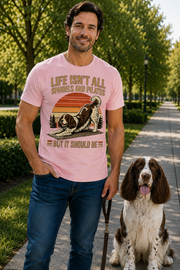 Life Isn't All About Dogs and Pilates Dog Theme T Shirt