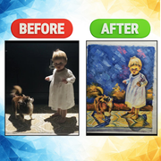 Custom Oil Painting – Hand-Painted from Your Photo