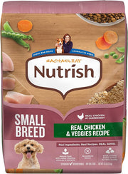 Nutrish Rachael Ray Dry Dog Food Small Breed Real Chicken & Veggies Recipe, 5, 13 lb. Bag