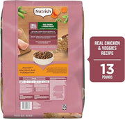 Nutrish Rachael Ray Dry Dog Food Small Breed Real Chicken & Veggies Recipe, 5, 13 lb. Bag