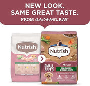 Nutrish Rachael Ray Dry Dog Food Small Breed Real Chicken & Veggies Recipe, 5, 13 lb. Bag