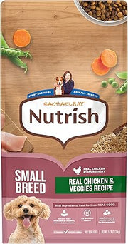 Nutrish Rachael Ray Dry Dog Food Small Breed Real Chicken & Veggies Recipe, 5, 13 lb. Bag
